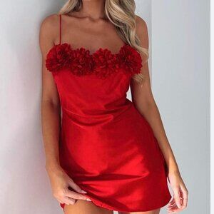 White Fox Boutique Red Dress